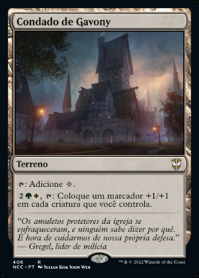 Condado de Gavony / Gavony Township - Magic: The Gathering - MoxLand