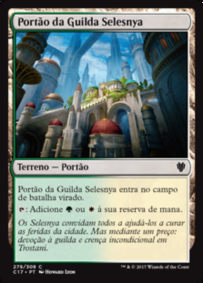 Portão da Guilda Selesnya / Selesnya Guildgate - Magic: The Gathering - MoxLand