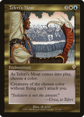 Fosso de Teferi / Teferi's Moat - Magic: The Gathering - MoxLand