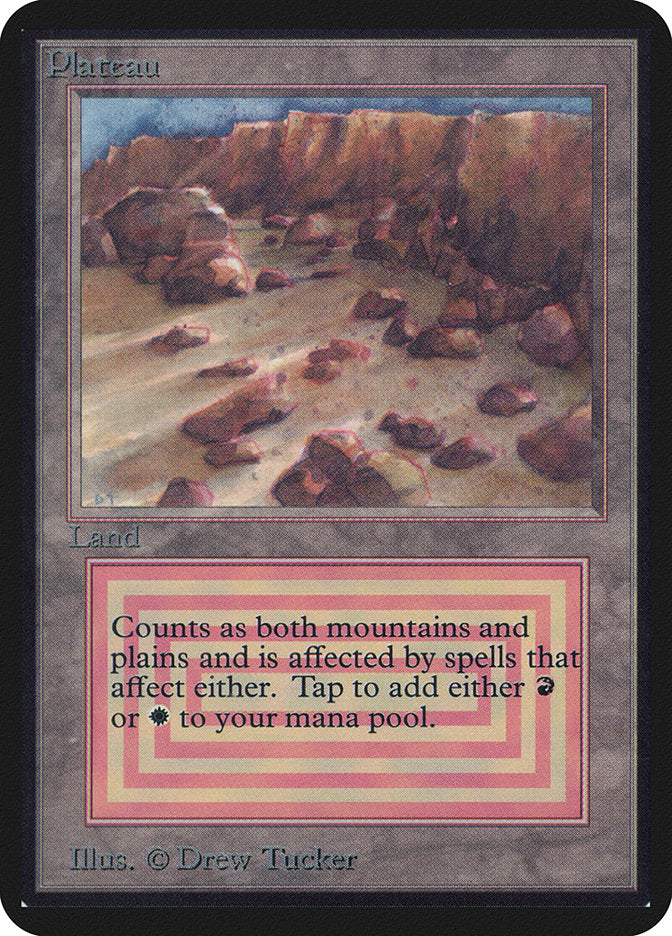 Plateau / Plateau - Magic: The Gathering - MoxLand