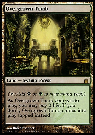 Tumba Abandonada / Overgrown Tomb - Magic: The Gathering - MoxLand