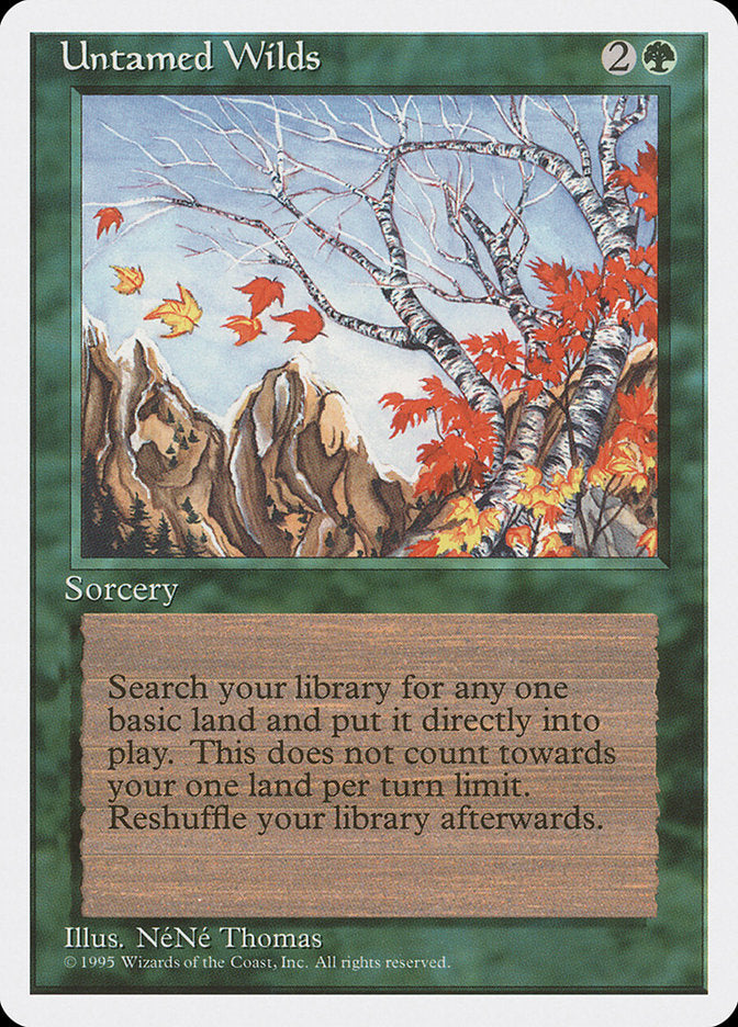 Regiões Indômitas / Untamed Wilds - Magic: The Gathering - MoxLand