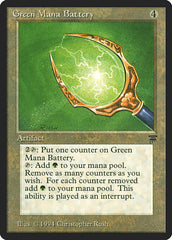 Bateria de Mana Verde / Green Mana Battery - Magic: The Gathering - MoxLand