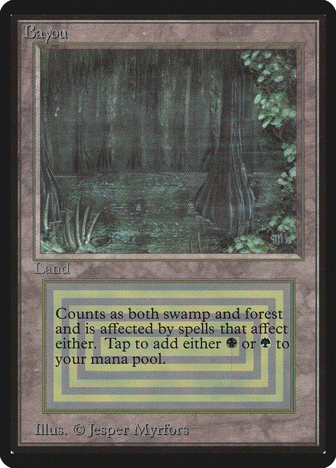 Bayou / Bayou - Magic: The Gathering - MoxLand