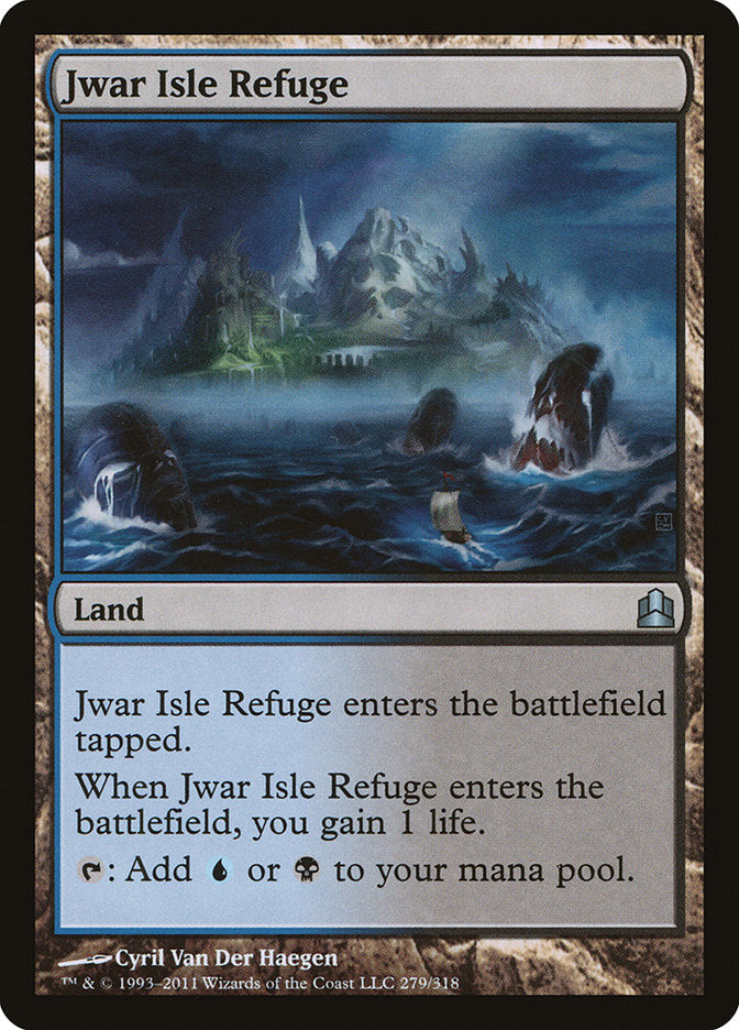 Refúgio da Ilha de Jwar / Jwar Isle Refuge - Magic: The Gathering - MoxLand