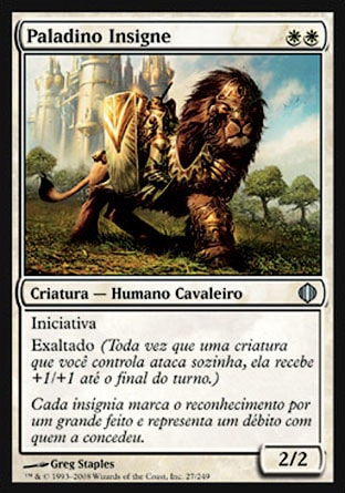 Paladino Insigne / Sigiled Paladin - Magic: The Gathering - MoxLand