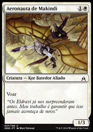 Aeronauta de Makindi / Makindi Aeronaut - Magic: The Gathering - MoxLand