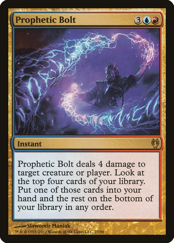 Raio Profético / Prophetic Bolt - Magic: The Gathering - MoxLand