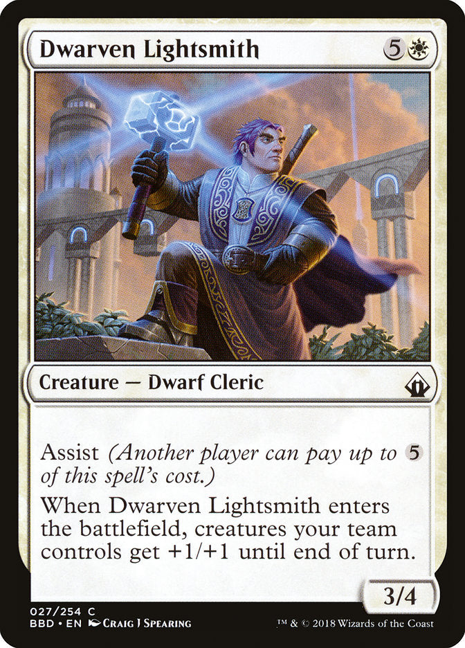 Dwarven Lightsmith / Dwarven Lightsmith - Magic: The Gathering - MoxLand