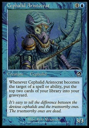 Aristocrata Cefálida / Cephalid Aristocrat - Magic: The Gathering - MoxLand