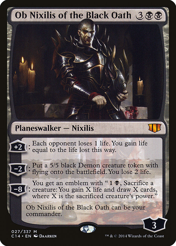 Ob Nixilis of the Black Oath - Magic: The Gathering - MoxLand