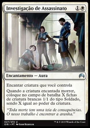 Investigação de Assassinato / Murder Investigation - Magic: The Gathering - MoxLand