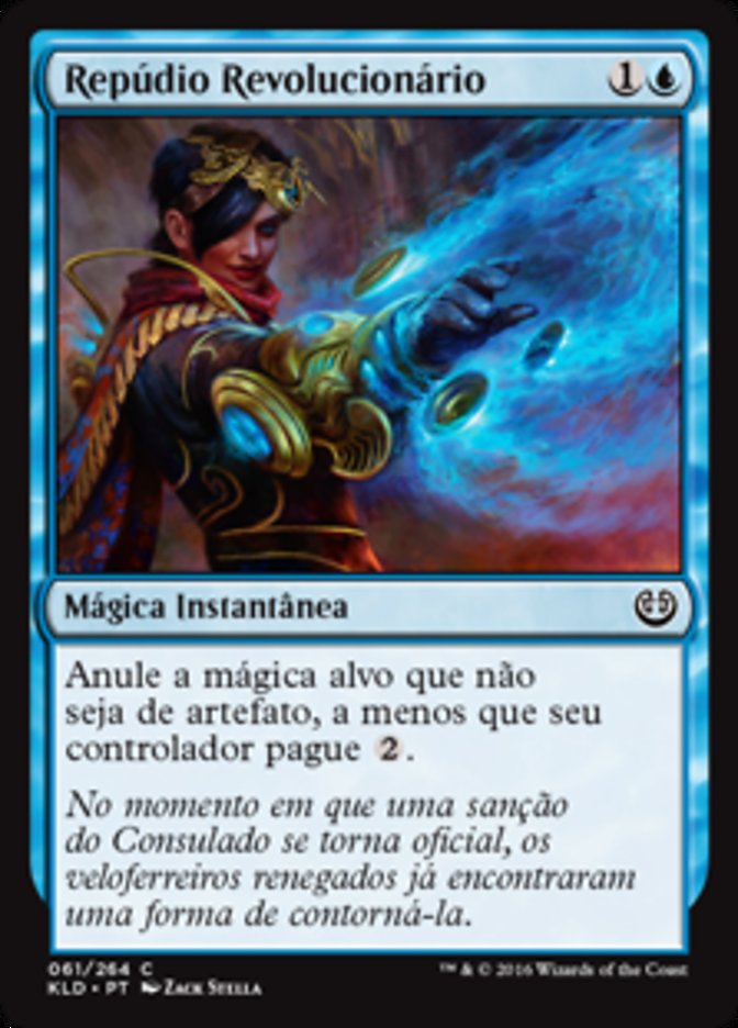 Repúdio Revolucionário / Revolutionary Rebuff - Magic: The Gathering - MoxLand