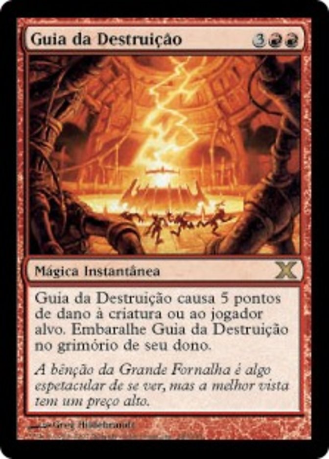 Guia da Destruição / Beacon of Destruction - Magic: The Gathering - MoxLand