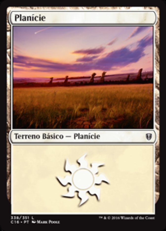 Planície / Plains - Magic: The Gathering - MoxLand