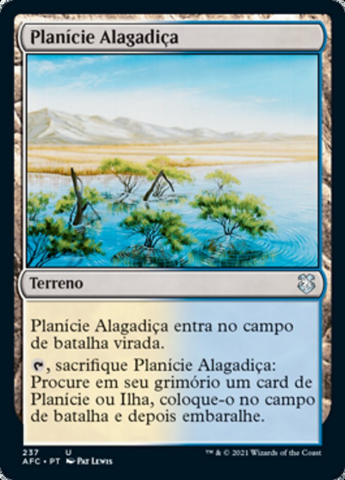 Planície Alagadiça / Flood Plain - Magic: The Gathering - MoxLand