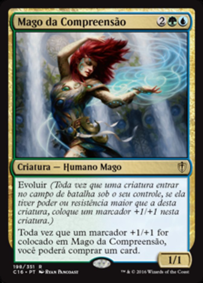 Mago da Compreensão / Fathom Mage - Magic: The Gathering - MoxLand