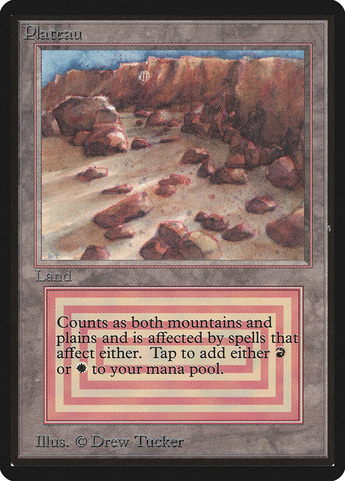 Plateau / Plateau - Magic: The Gathering - MoxLand