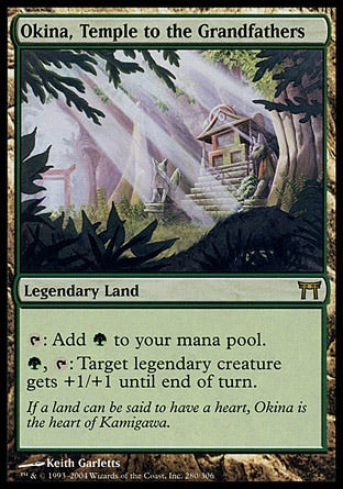 Okina, Templo dos Avós / Okina, Temple to the Grandfathers - Magic: The Gathering - MoxLand