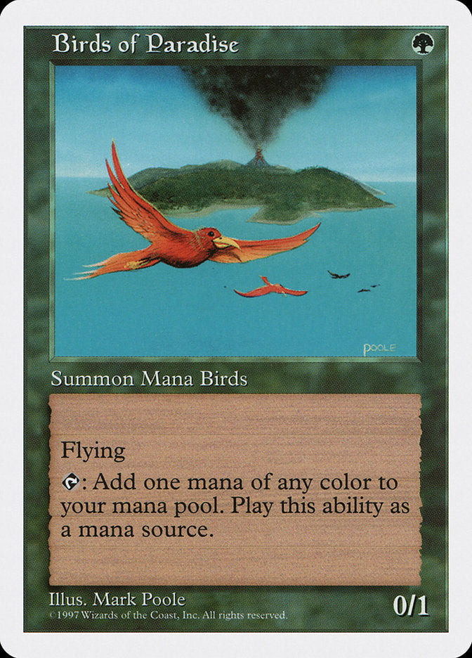 Aves do Paraíso / Birds of Paradise - Magic: The Gathering - MoxLand