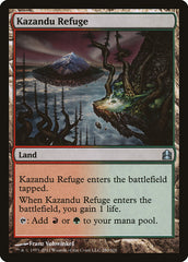 Refúgio de Kazandu / Kazandu Refuge - Magic: The Gathering - MoxLand