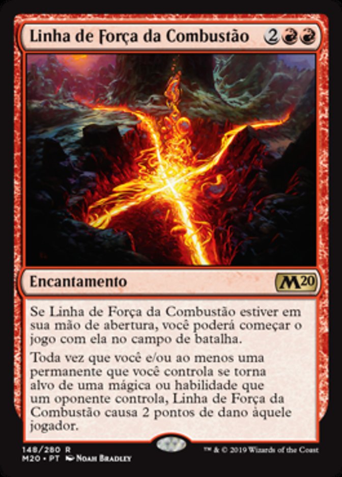 Linha de Força da Combustão / Leyline of Combustion - Magic: The Gathering - MoxLand