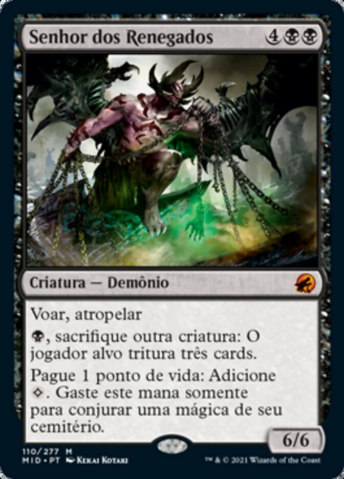 Senhor dos Renegados / Lord of the Forsaken - Magic: The Gathering - MoxLand