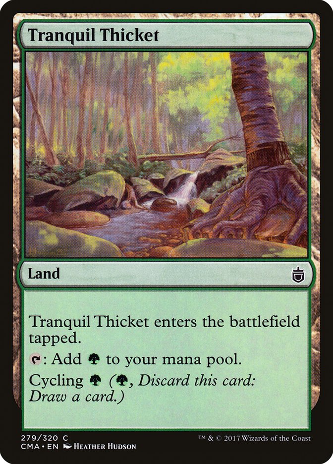 Bosque Sereno / Tranquil Thicket - Magic: The Gathering - MoxLand