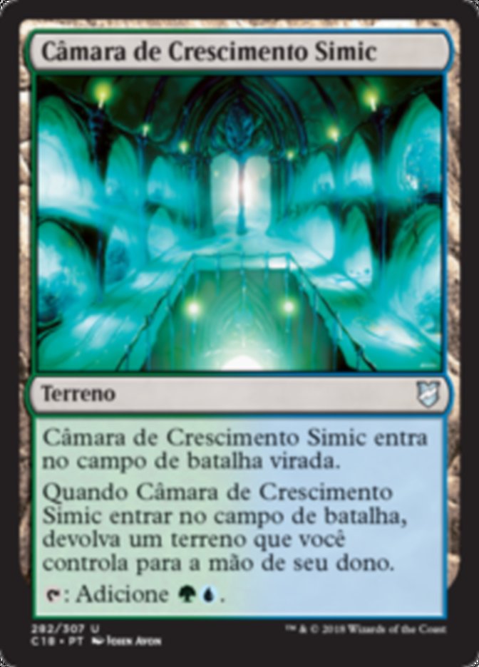 Câmara de Crescimento Simic / Simic Growth Chamber - Magic: The Gathering - MoxLand