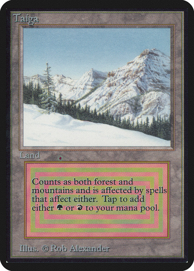 Taiga / Taiga - Magic: The Gathering - MoxLand