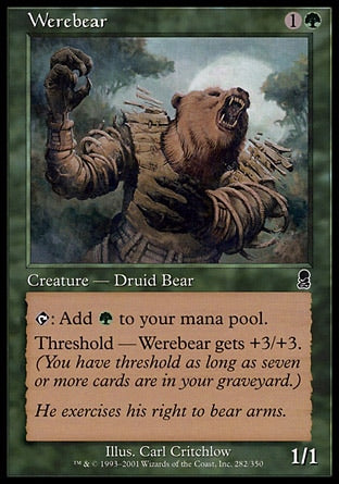 Homem-Urso / Werebear - Magic: The Gathering - MoxLand