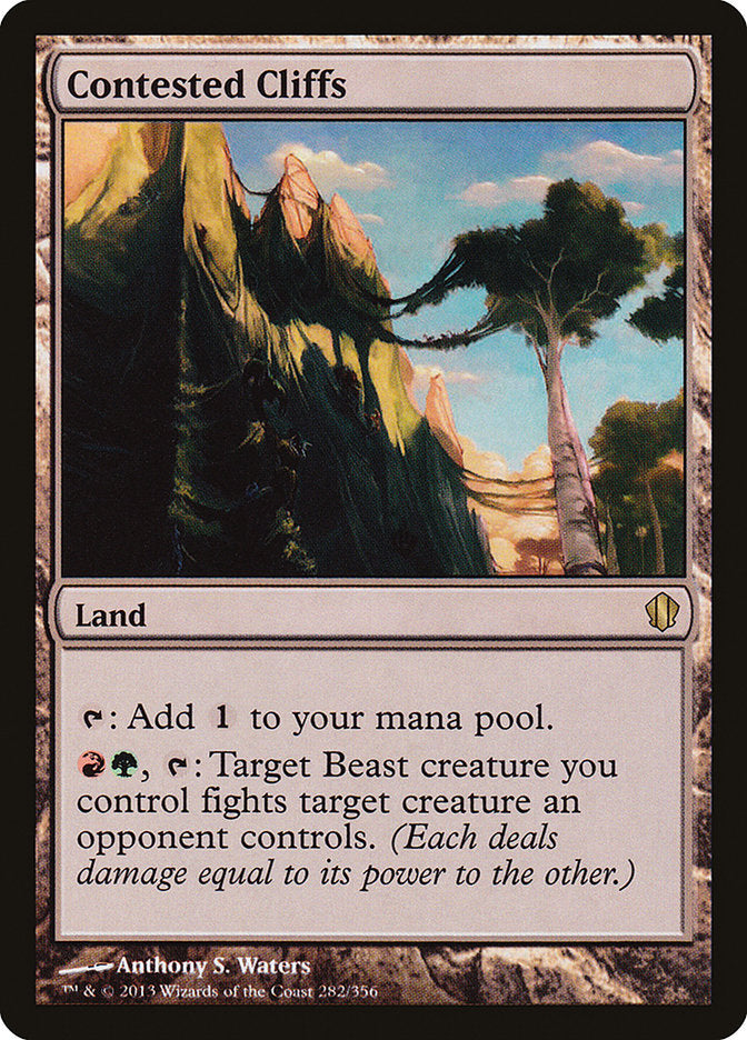 Penhascos Disputados / Contested Cliffs - Magic: The Gathering - MoxLand