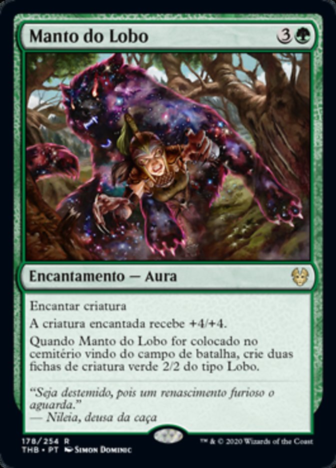 Manto do Lobo / Mantle of the Wolf - Magic: The Gathering - MoxLand