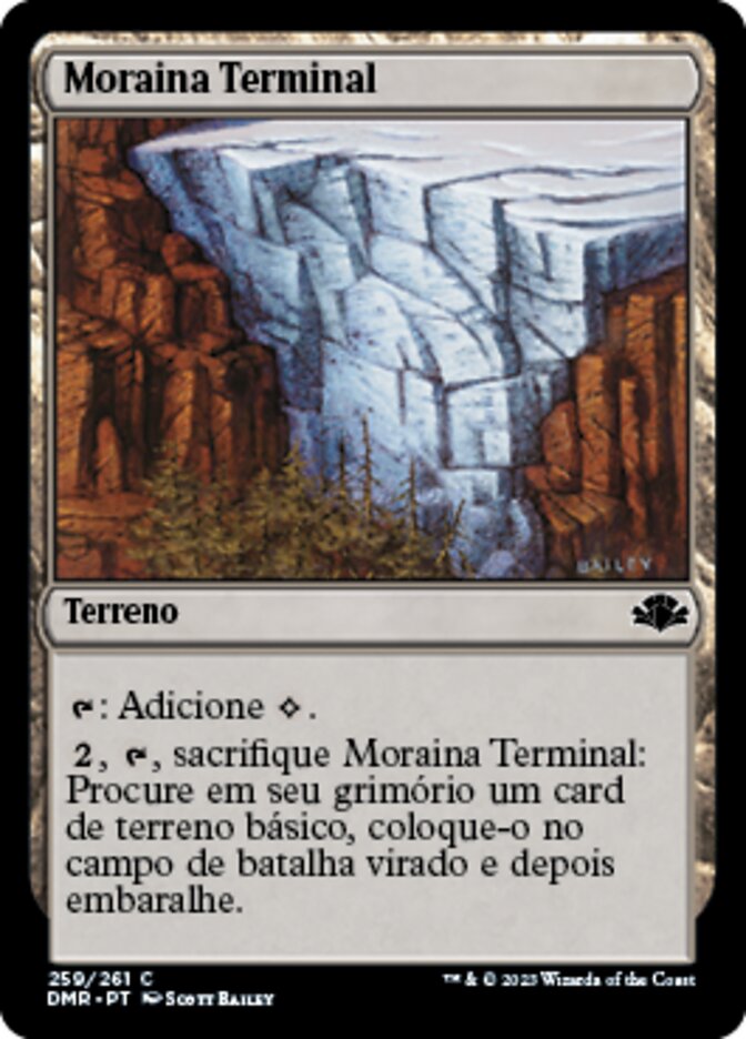 Moraina Terminal / Terminal Moraine - Magic: The Gathering - MoxLand