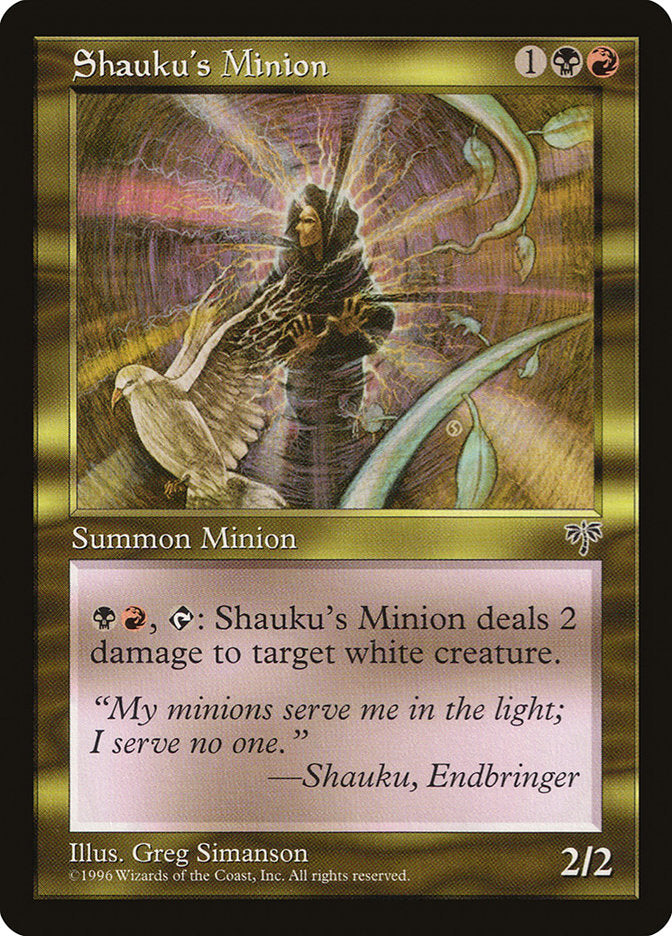 Assecla de Shauku / Shauku's Minion - Magic: The Gathering - MoxLand