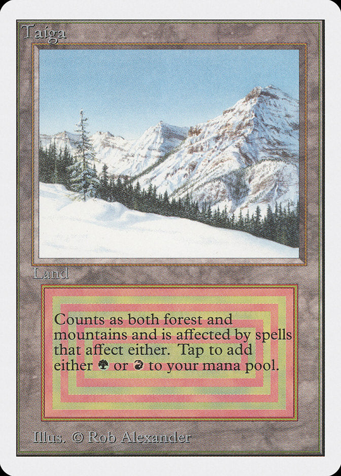 Taiga / Taiga - Magic: The Gathering - MoxLand