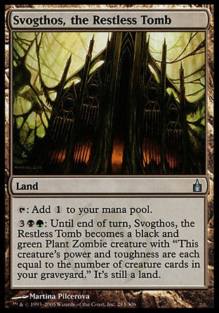 Svogthos, a Tumba Insone / Svogthos, the Restless Tomb - Magic: The Gathering - MoxLand