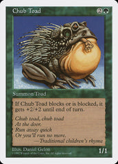 Sapo Papão / Chub Toad - Magic: The Gathering - MoxLand