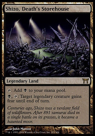 Shizo, o Armazém da Morte / Shizo, Death's Storehouse - Magic: The Gathering - MoxLand