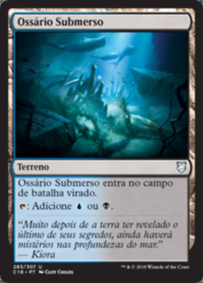 Ossário Submerso / Submerged Boneyard - Magic: The Gathering - MoxLand