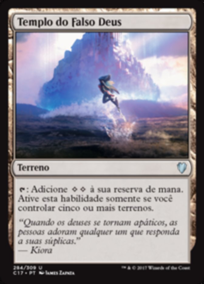 Templo do Falso Deus / Temple of the False God - Magic: The Gathering - MoxLand