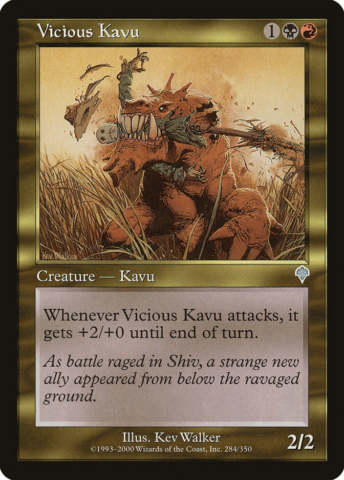 Kavu Vicioso / Vicious Kavu - Magic: The Gathering - MoxLand