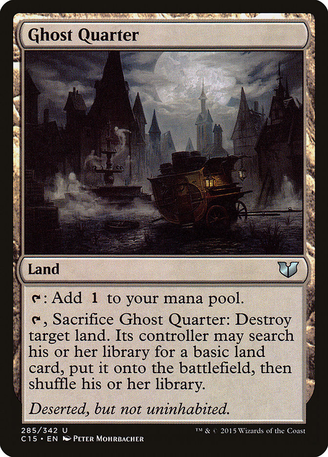 Quarteirão Fantasma / Ghost Quarter - Magic: The Gathering - MoxLand