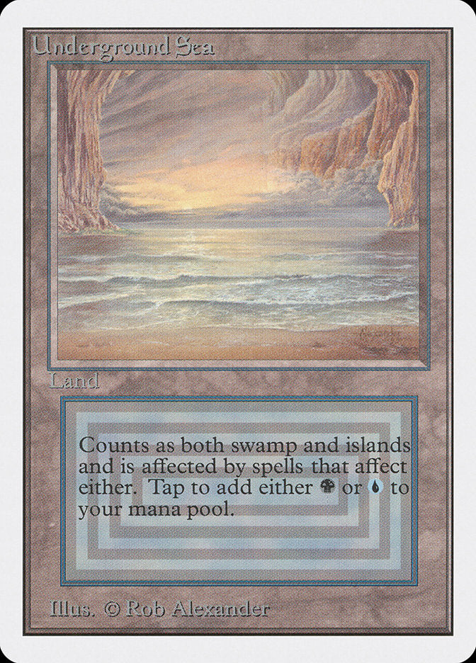 Mar Subterrâneo / Underground Sea - Magic: The Gathering - MoxLand