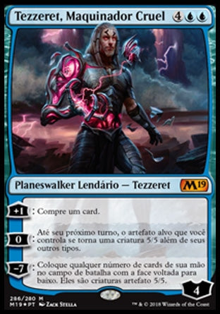 Tezzeret, Maquinador Cruel / Tezzeret, Cruel Machinist - Magic: The Gathering - MoxLand