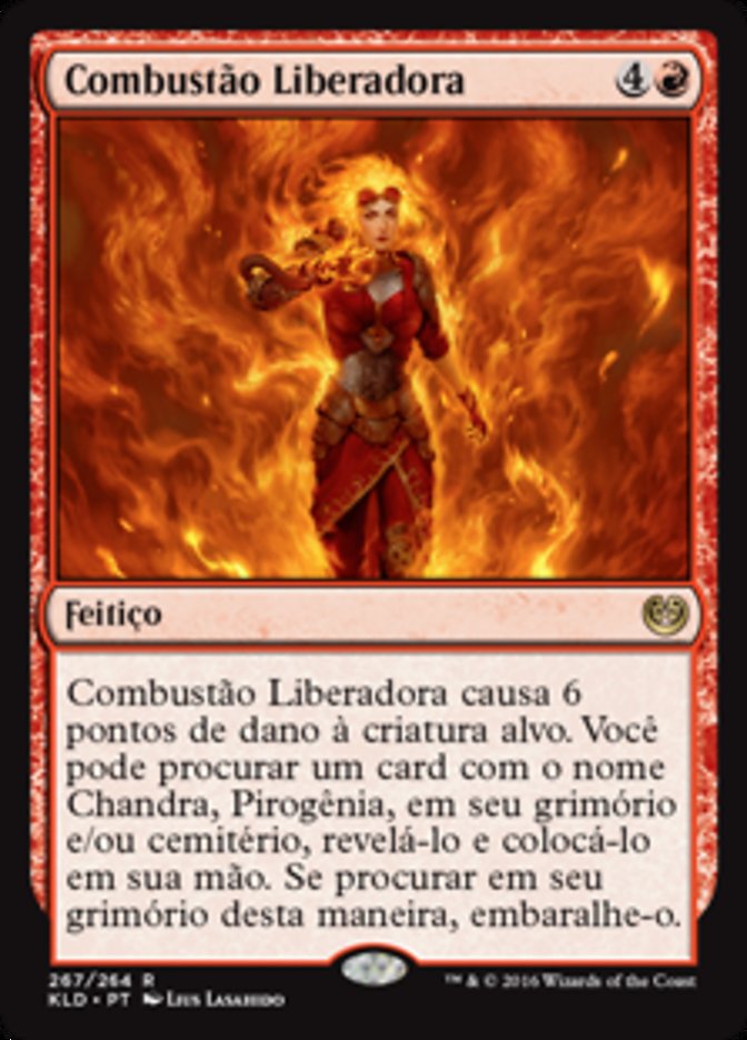 Combustão Liberadora / Liberating Combustion - Magic: The Gathering - MoxLand