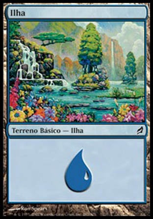 Ilha / Island - Magic: The Gathering - MoxLand