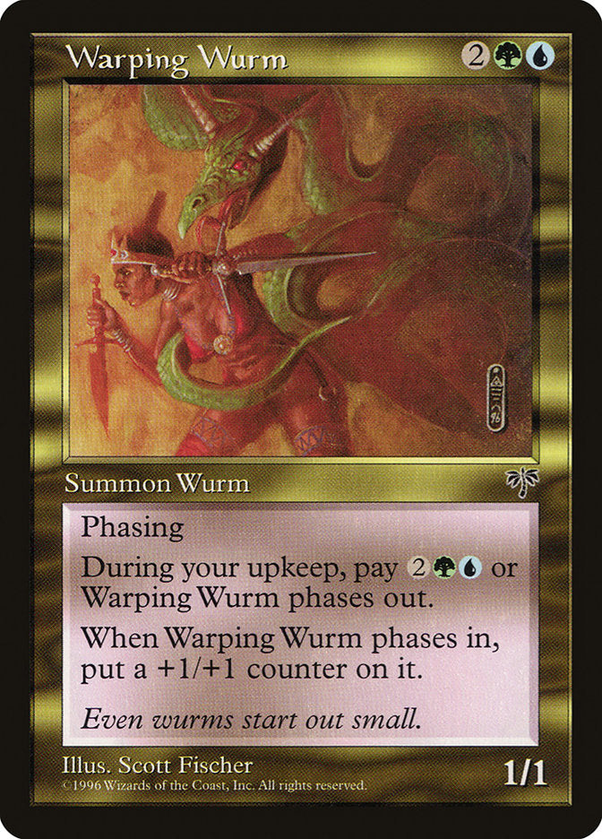 Vorme Telecinético / Warping Wurm - Magic: The Gathering - MoxLand