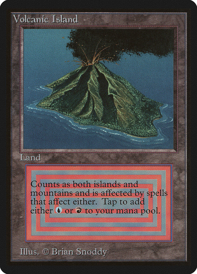 Volcanic Island / Volcanic Island - Magic: The Gathering - MoxLand