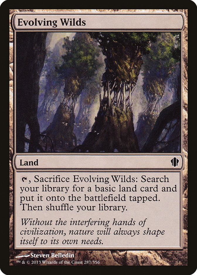 Terras em Desenvolvimento / Evolving Wilds - Magic: The Gathering - MoxLand